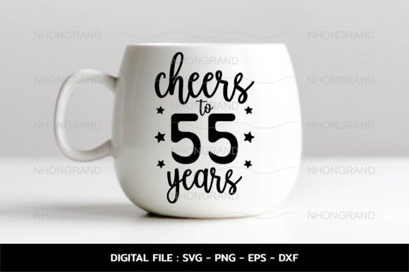 Cheers to 55 Years Anniversary Design Review
