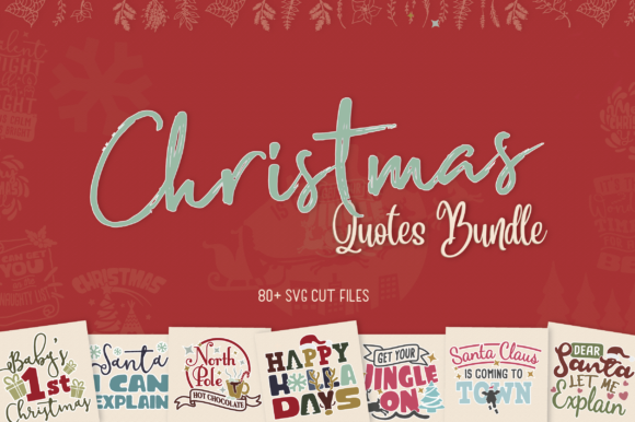 Christmas Quotes Phrases Bundle: A Designer Review