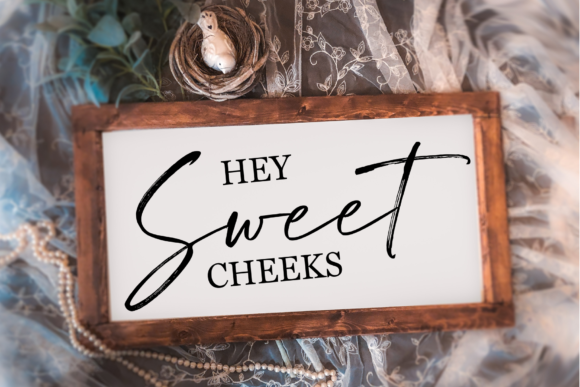 Funny Bathroom Sign Hey Sweet Cheeks SVG Review