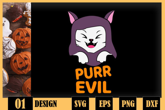 Halloween Funny Cat Purr Evil Spooky Review