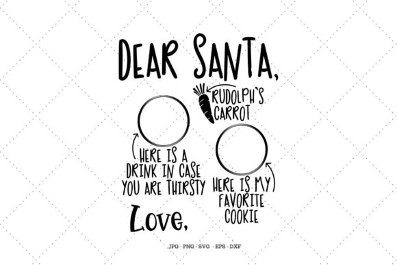 Review: Christmas Plate - Dear Santa Design