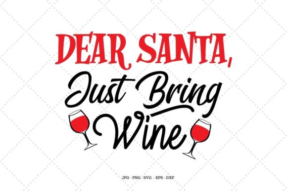 Review: Dear Santa, Just Bring Wine for Holiday Embroidery