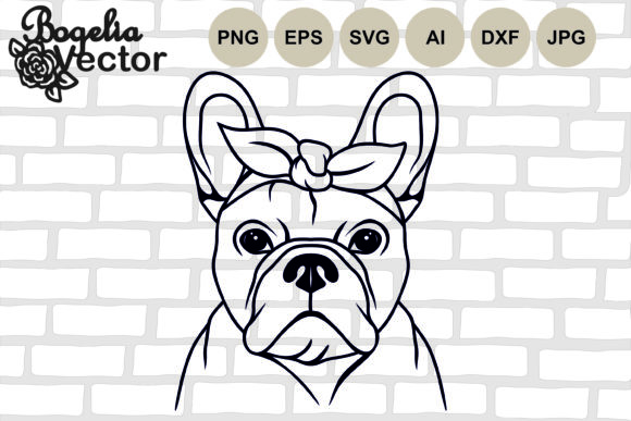 Review: French Bulldog with Bandana for Embroidery