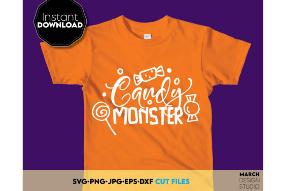 Review: Kids Halloween SVG Candy Monster Shirt