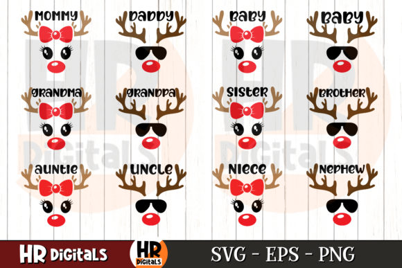 Review: Matching Christmas Reindeer Family Set for Embroidery