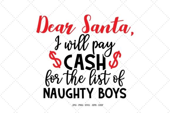 Review: Naughty List - Dear Santa Cash Design