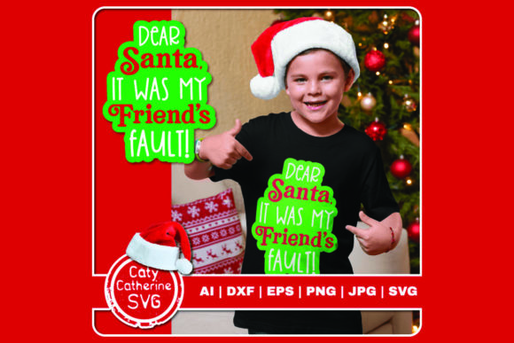 Reviewing Dear Santa My Friend’s Fault Christmas Design