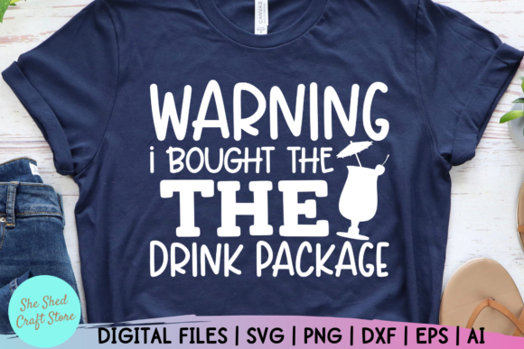 Reviewing the Funny Drink Package Cruise Shirt SVG