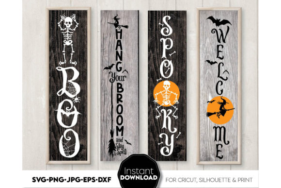 Reviewing the Halloween Front Porch Sign Bundle SVG